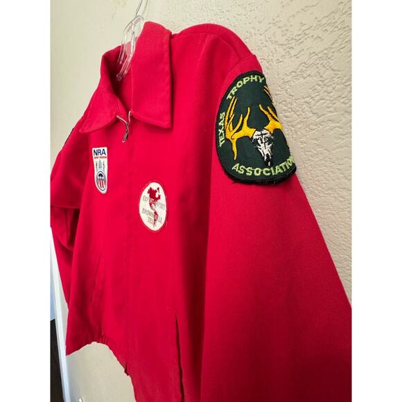 Vtg Junior NRA Hunting Jacket Patches National Rifle Association Sz Small 1970s - Picture 6 of 16